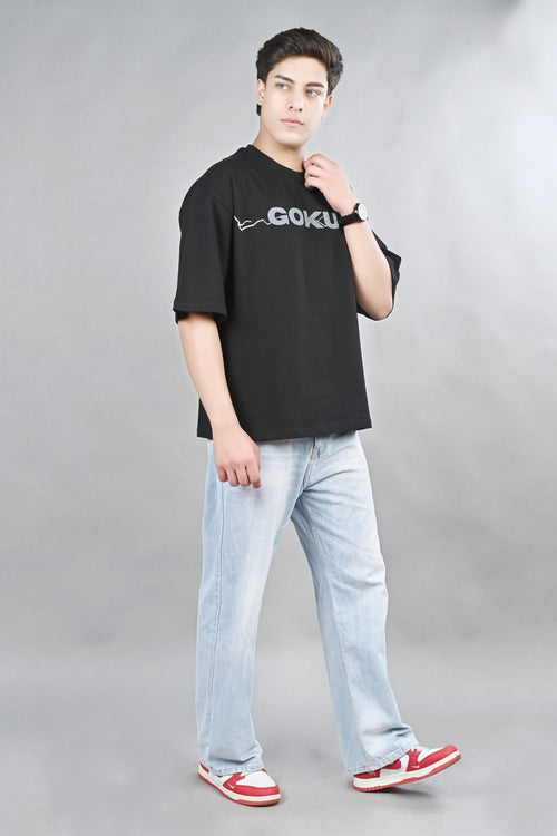 Goku Oversized Graphic T-Shirt