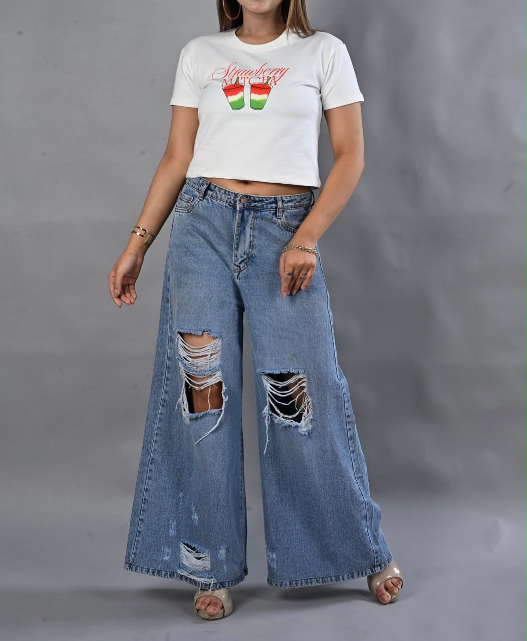 Matcha baby tee